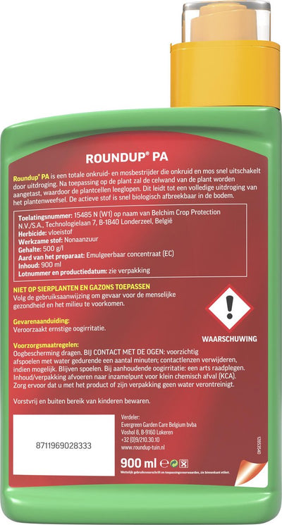 Roundup Natural Onkruid Vrij Concentraat 900ml