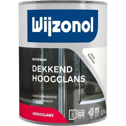 Wijzonol lak dekkend roomwit hoogglans 750 ml